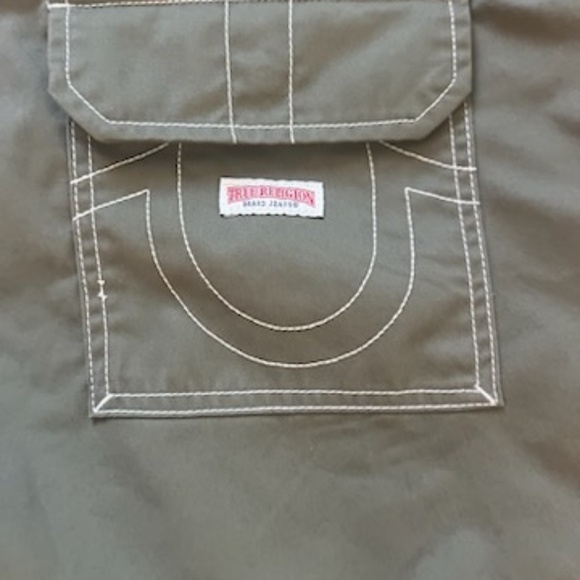 NWT True Religion Bobbi Baggy Cargo Pants Woman's 32x32 - Picture 8 of 8